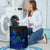 Cook Islands Laundry Basket - Polynesian Turtle Hibiscus Blue - Polynesian Pride