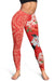 Hawaii Hibiscus Flowers Polynesian - Hawaiian Women's Leggings - Curtis Style - Polynesian Pride