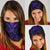 Hawaii King Kanaka Kakau Bandana 3 - Pack - Purple One Size Purple - Polynesian Pride