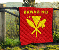 Hawaii Kanaka Polynesian Premium Quilt - Polynesian Pride