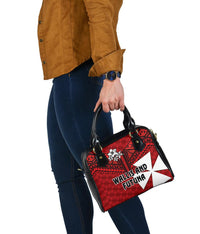 Wallis and Futuna Rugby Shoulder Handbag Sporty Vibes - Polynesian Pride