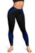 Hawaii Polynesian Leggings - Circle Style Blue - Polynesian Pride