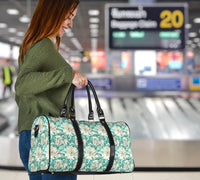 Hawaii Seamless Tropical Flower Plant Pattern Background Hawaii Travel Bag - Polynesian Pride