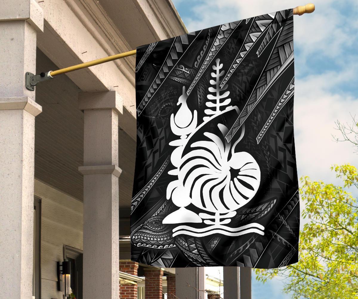 New Caledonia Flag - Seal With Whale Style - Polynesian Pride