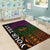 Hawaii Custom Personalised Area Rug - Hawaii Seal Rocket Style - Polynesian Pride