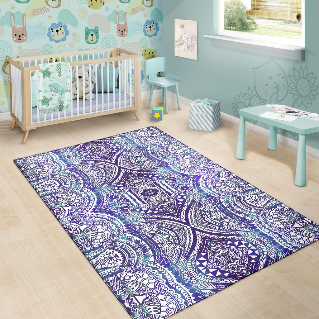 Polynesian Purple Area Rug - Polynesian Pride