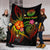 American Samoa Polynesian Personalised Premium Blanket - Legend of American Samoa (Reggae) - Polynesian Pride