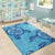 Blue Hawaii Turtle Area Rug - Polynesian Pride