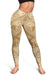 Polynesian Plumeria Mix Gold Hawaii Women's Leggings AH - Polynesian Pride