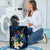 Cook Islands Polynesian Laundry Basket - Turtle With Plumeria Flowers - Polynesian Pride