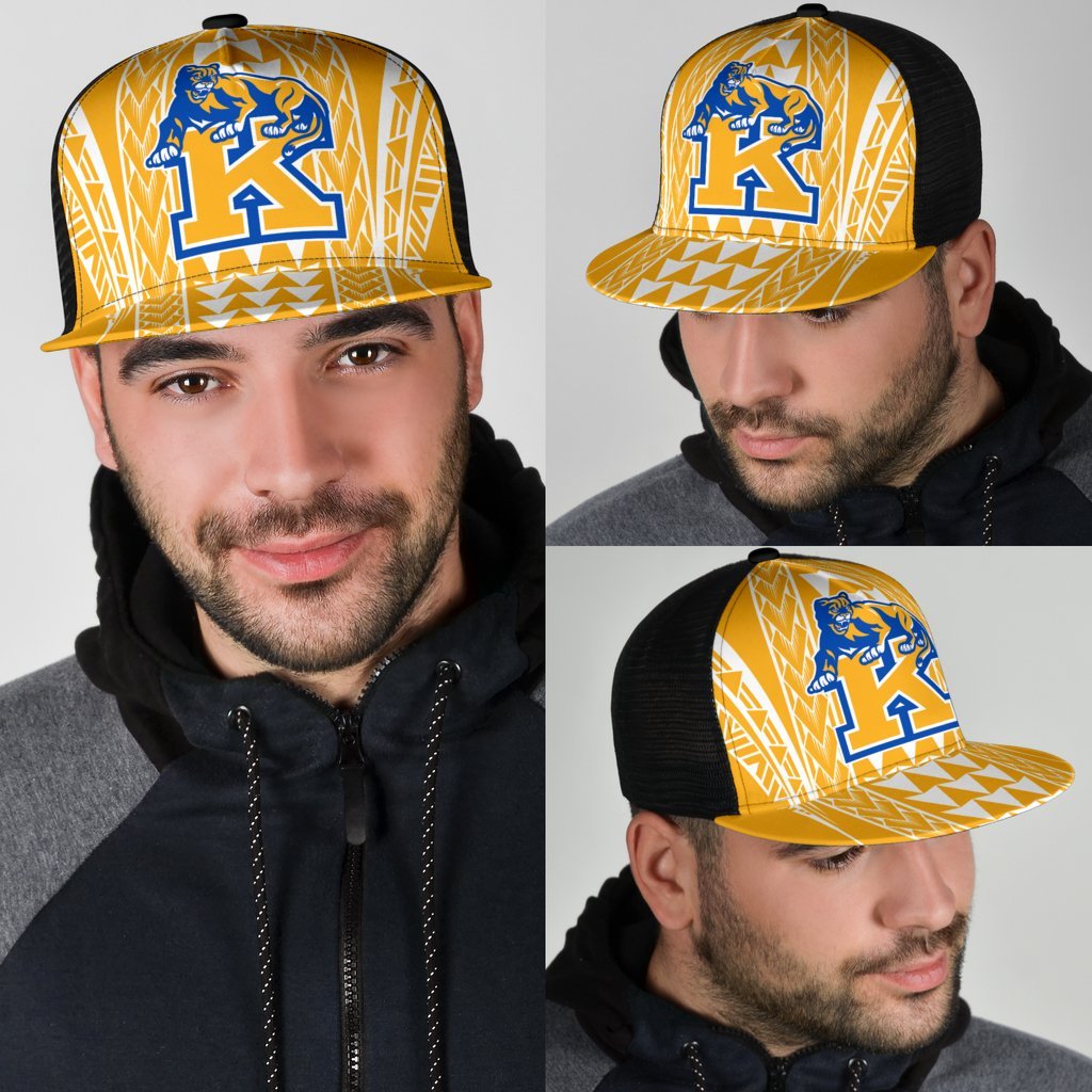 Hawaii - Kaiser High Trucker Hat - AH - Polynesian Pride