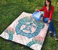 Hawaii Premium Quilt Polynesian Turtle Hawaiian Premium Quilt - TTHS Style - Polynesian Pride