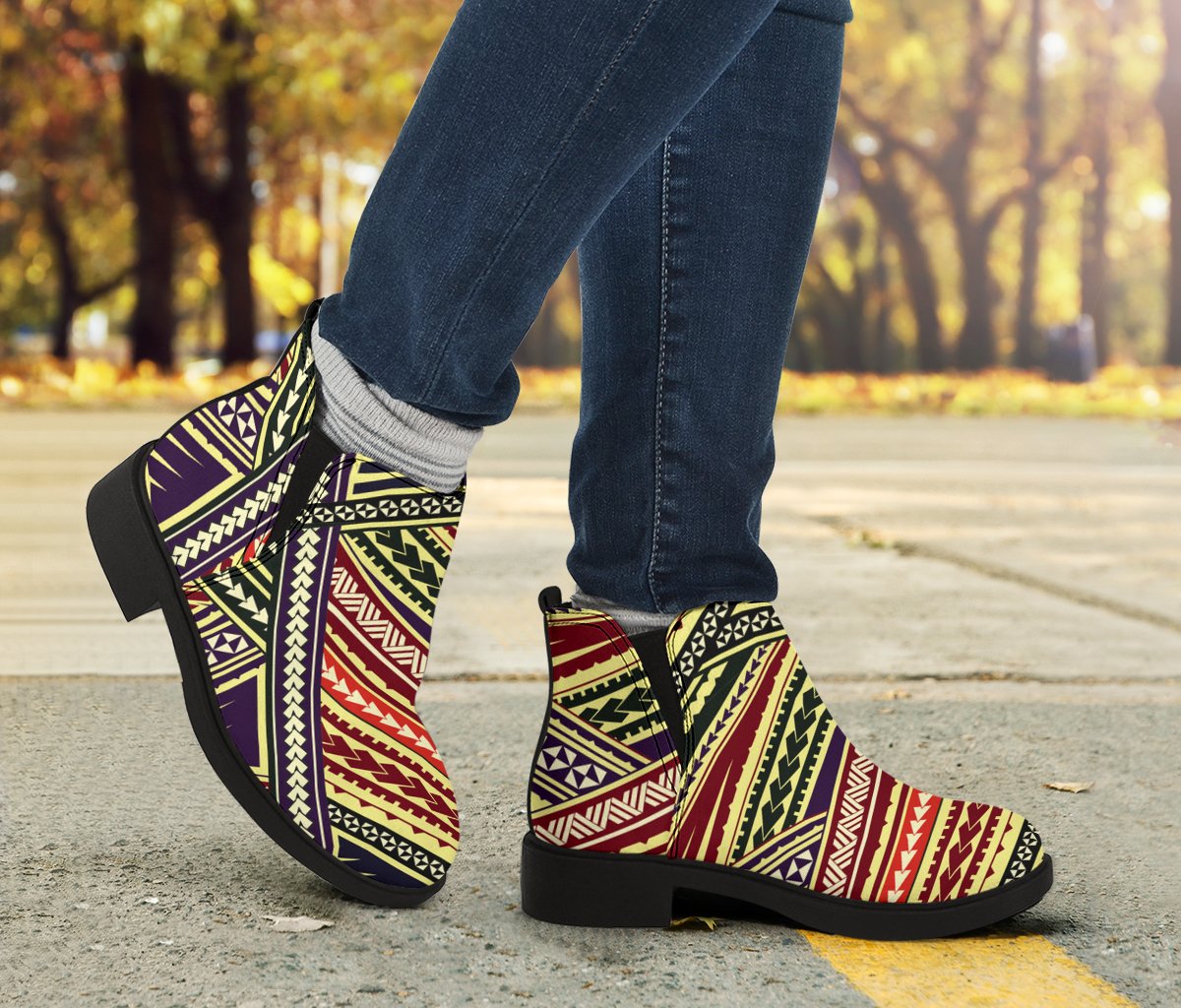 Polynesian Fashion Boots 22 - Polynesian Pride