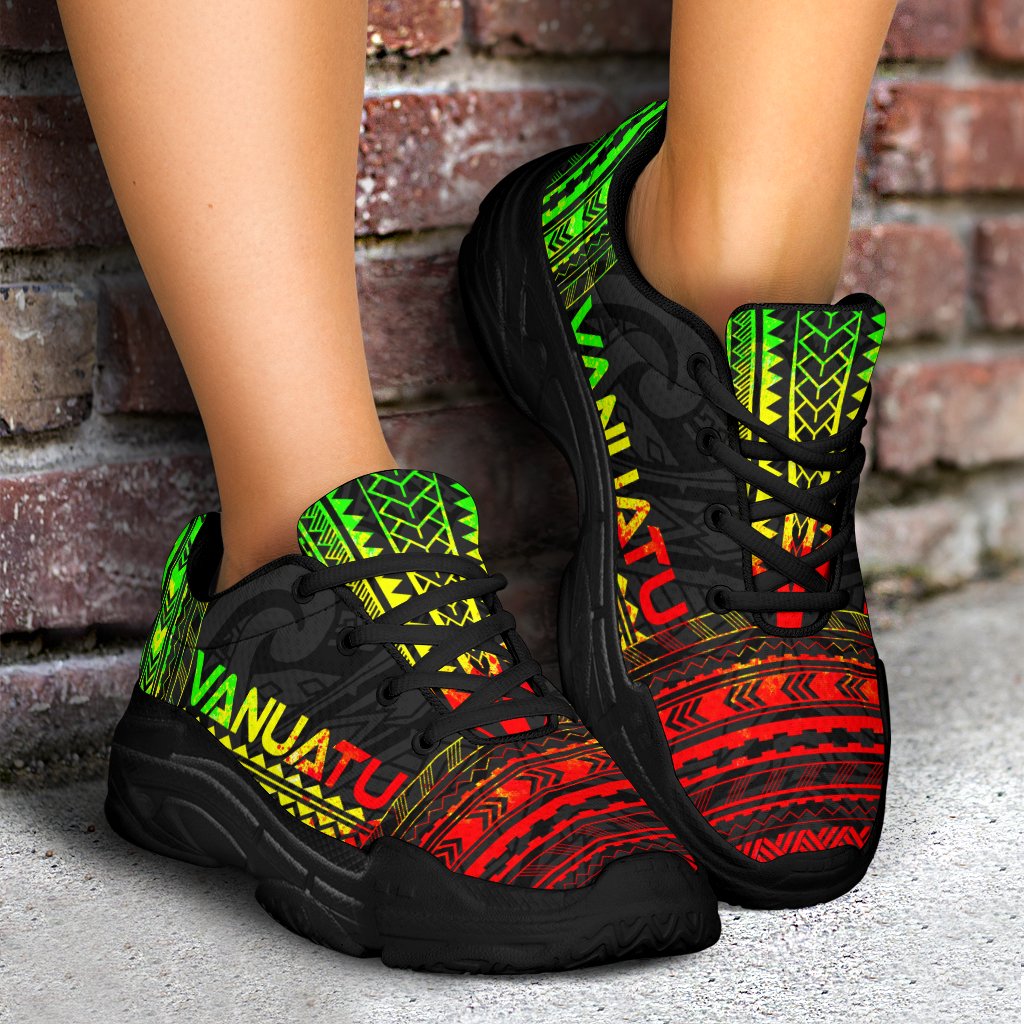 Vanuatu Chunky Sneakers - Polynesian Chief Reggae Version - Polynesian Pride