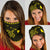 Hawaii Kakau Polynesian Turtle Map Bandana 3 - Pack - Yellow Yellow One Size - Polynesian Pride