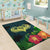 Polynesian Hawaii Kanaka Maoli Area Rug - Heart with Hibiscus - Polynesian Pride