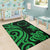 Cook Islands Area Rug - Green Tentacle Turtle - Polynesian Pride