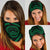 Hawaiian Mauna Kea Green Bandana 3 - Pack - Polynesian Pride