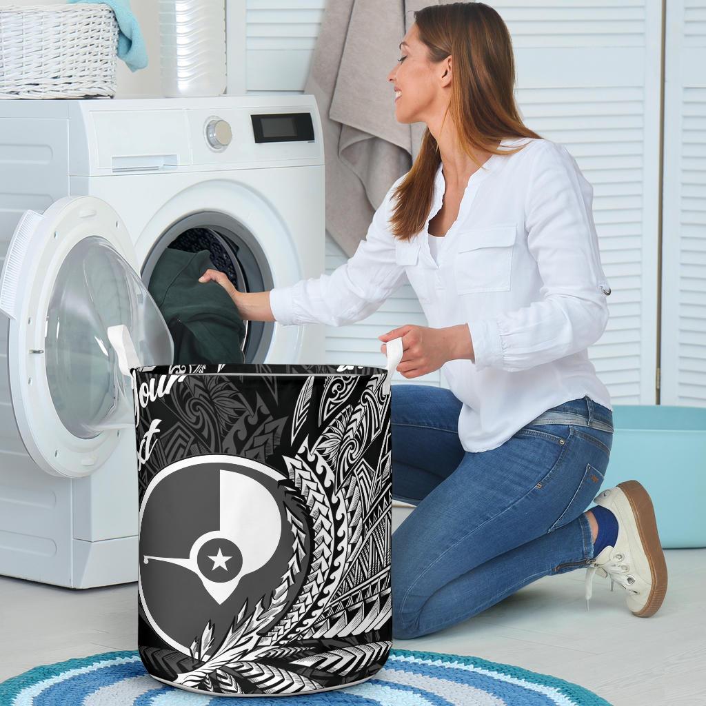 Yap State Laundry Basket - Custom Personalised Wings Style - Polynesian Pride