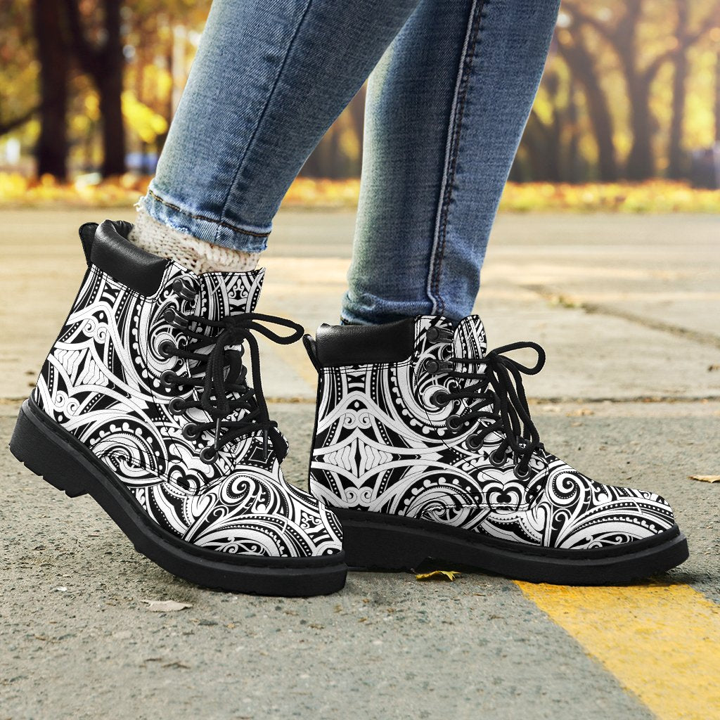 Polynesian 41 Season Boots - Polynesian Pattern - Polynesian Pride