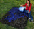 Cook Islands Polynesian Premium Quilt - Blue Turtle - Polynesian Pride