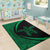 Hawaii Turtle Polynesian Area Rug Circle Style Green - Polynesian Pride