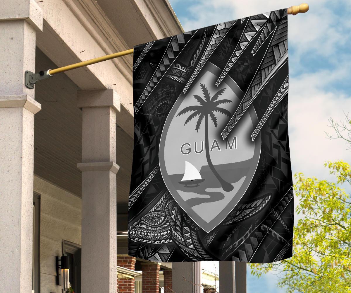 Guam Flag - Seal With Whale Style - Polynesian Pride