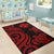 Wallis and Futuna Area Rug - Red Tentacle Turtle - Polynesian Pride