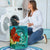 Nauru Laundry Basket - Tropical Flowers Style - Polynesian Pride