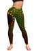 Polynesian Cook Islands Women's Leggings - Reggae Vintage Polynesian Patterns - Polynesian Pride