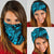 New Zealand Maori Polynesian Tattoo Bandana - Blue - Polynesian Pride