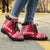 Samoa Leather Boots - Polynesian Flag Chief Version - Polynesian Pride