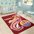 Tahiti Area Rug - Tahiti Seal Polynesian Patterns Plumeria - Polynesian Pride