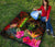 Niue Polynesian Premium Quilt - Hibiscus and Banana Leaves - Polynesian Pride