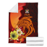 Fiji Premium Blankets - Tribal Tuna Fish - Polynesian Pride