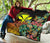 Polynesian Hawaii Premium Quilt - Pineapple Hibiscus - Polynesian Pride