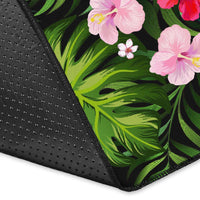 Tropical Flower Mix Rug - Polynesian Pride