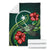 Chuuk Polynesian Premium Blanket - Green Turtle Hibiscus - Polynesian Pride