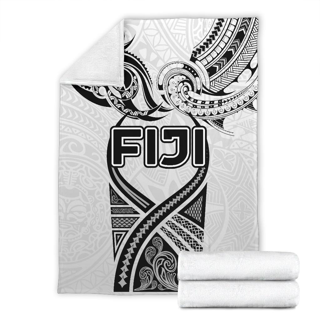 Fiji Rugby Premium Blanket Polynesian Waves Style - Polynesian Pride