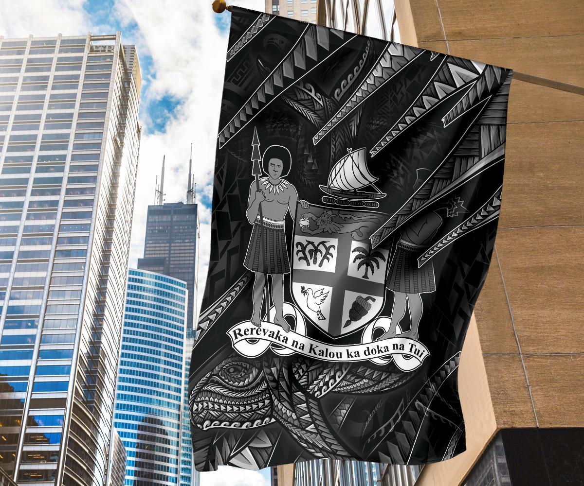 Fiji Flag - Seal With Whale Style - Polynesian Pride