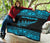 Aotearoa New Zealand Maori Premium Quilt Silver Fern - Blue - Polynesian Pride