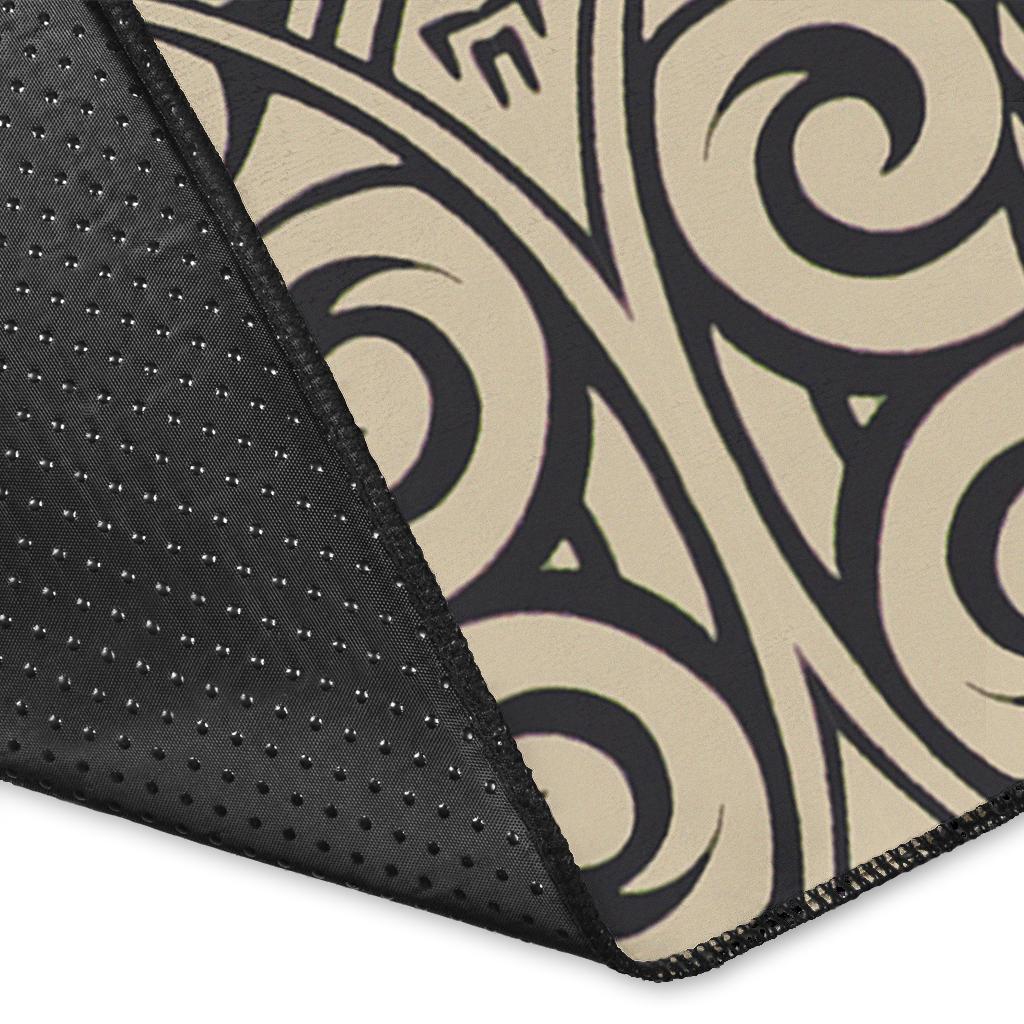 Polynesian Brown Dark Area Rug - Polynesian Pride