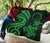 Cook Islands Premium Quilt - Green Tentacle Turtle - Polynesian Pride