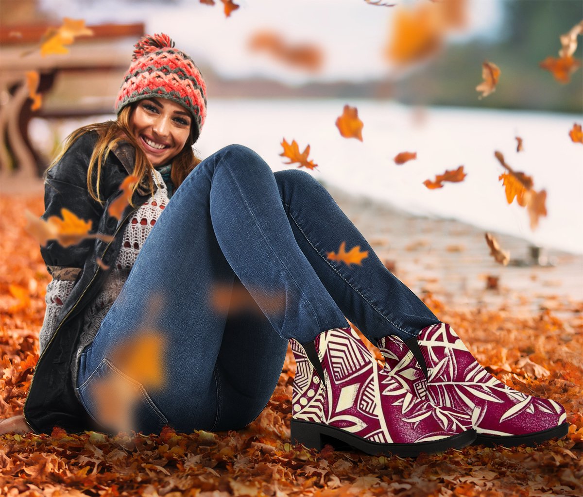 Polynesian Fashion Boots 40 - Polynesian Pride