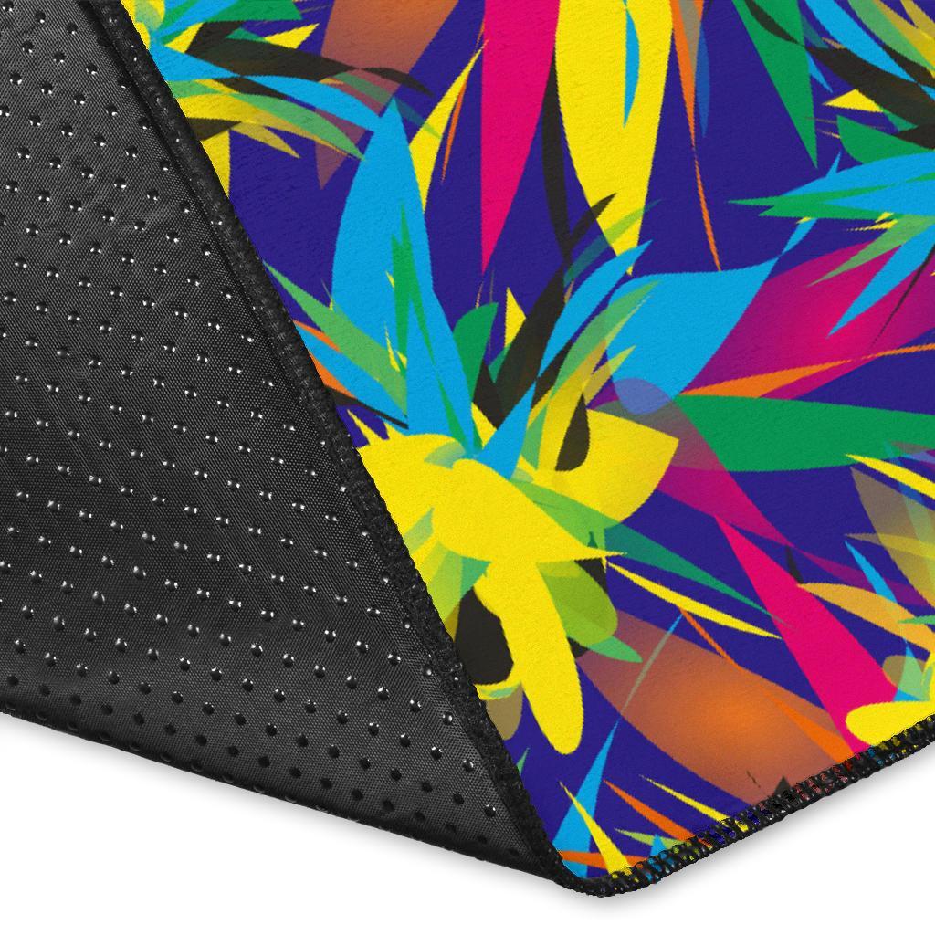 Tropical Pattern Mix Rug - Polynesian Pride