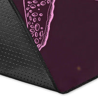 Hawaii Turtle Hibiscus Pink Simple Rug - Polynesian Pride