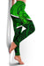 New Zealand Maori Rugby Women Leggings Pride Version - Green - Polynesian Pride