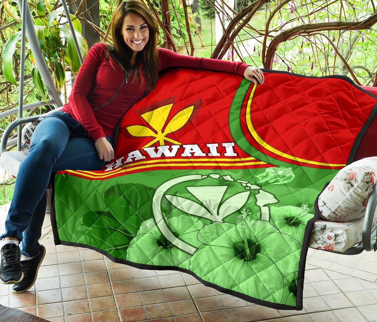 Hawaii Polynesian Premium Quilt - Hawaii Kanaka Maoli - Polynesian Pride