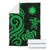 Nauru Premium Blanket - Green Tentacle Turtle - Polynesian Pride