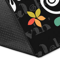 Aloha Hibiscus Art Area Rug AH - Polynesian Pride